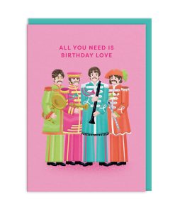 The Beatles Birthday Card