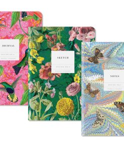 Marble Kingdom | 3x Stitched B6 Notebook Set