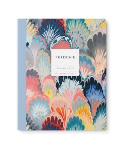 Design No.17 Scalloped Marble Exercise Book