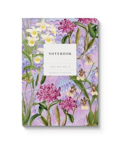 Kaleido Marble Orchids A5 Premium Paperback Notebook